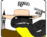 Desenho Rattlesmar Jake pintado por Gustavo