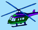 Desenho Helicoptero  pintado por kaiki mar