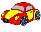 Desenho Carro de brinquedo pintado por carro  do    neto