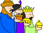 Desenho Os Reis Magos 3 pintado por YAHIR