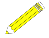 Desenho Lápis II pintado por lápis amarelo