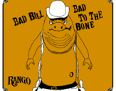 Desenho Bad Bill pintado por TOMAS
