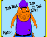 Desenho Bad Bill pintado por camila