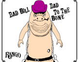 Desenho Bad Bill pintado por kaylane
