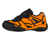 Desenho Sapato de ginástica pintado por tenis 2.3