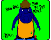 Desenho Bad Bill pintado por RRamon
