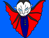 Desenho Vampiro aterrorizador pintado por guilherme.r