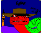 Desenho Rattlesmar Jake pintado por RRamon
