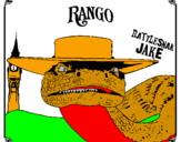 Desenho Rattlesmar Jake pintado por joão   victor