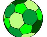Desenho Bola de futebol II pintado por kiko