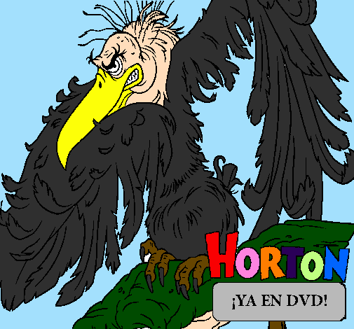 Desenho Horton - Vlad pintado por eu sou o zeca urubu