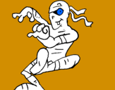Desenho Mumia a dançar pintado por JAVIER saez     4