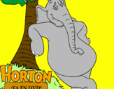 Desenho Horton pintado por niccolas