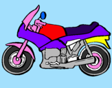 Desenho Motocicleta pintado por gabriel werncke