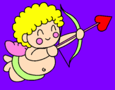 Desenho Cupido  pintado por Lunna