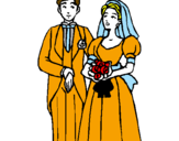 Desenho Marido e esposa III pintado por ana RITA