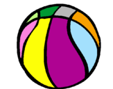 Desenho Bola de basquete pintado por yasmin silva