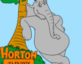 Desenho Horton pintado por giovanna m.