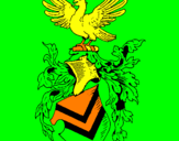 Desenho Escudo de armas e águia pintado por ANANAILA