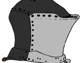 Desenho Capacete de cavaleiro  pintado por fgrrrgseragszegtsat