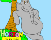 Desenho Horton pintado por matilde
