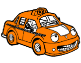 Desenho Herbie Taxista pintado por kayky