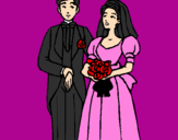 Desenho Marido e esposa III pintado por isabela  oliveira athayde