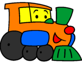 Desenho Comboio pintado por pattys
