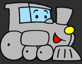 Desenho Comboio pintado por pedro