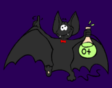 Desenho Morcego tonto pintado por karen