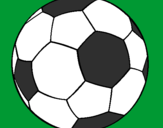 Desenho Bola de futebol II pintado por lucas prado