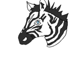 Desenho Zebra II pintado por lucas f