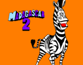 Desenho Madagascar 2 Marty pintado por JOoyc£