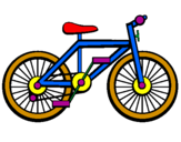 Desenho Bicicleta pintado por nilma