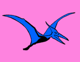 Desenho Pterodáctilo pintado por pterodactilo