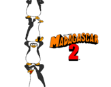Desenho Madagascar 2 Pingüinos pintado por jhennifer dumas
