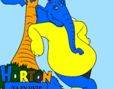 Desenho Horton pintado por henrique