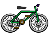 Desenho Bicicleta pintado por eu