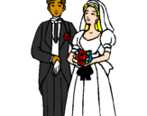 Desenho Marido e esposa III pintado por vivi