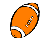 Desenho Bola de futebol americano pintado por ronaldo