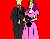 Desenho Marido e esposa III pintado por Giovanna Ropero