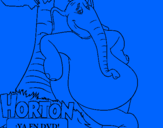 Desenho Horton pintado por Guilherme