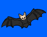 Desenho Morcego a voar pintado por diana sa