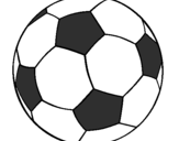 Desenho Bola de futebol II pintado por thierry