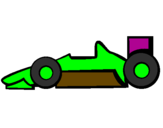 Desenho Fórmula 1 pintado por Gabriel Rodrigues