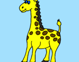 Desenho Girafa pintado por Markinhos