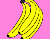 Desenho Plátanos pintado por ...UVA....KAREN
