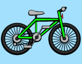 Desenho Bicicleta pintado por Leandro A. C.