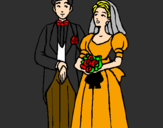 Desenho Marido e esposa III pintado por juliana