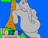 Desenho Horton pintado por debora
